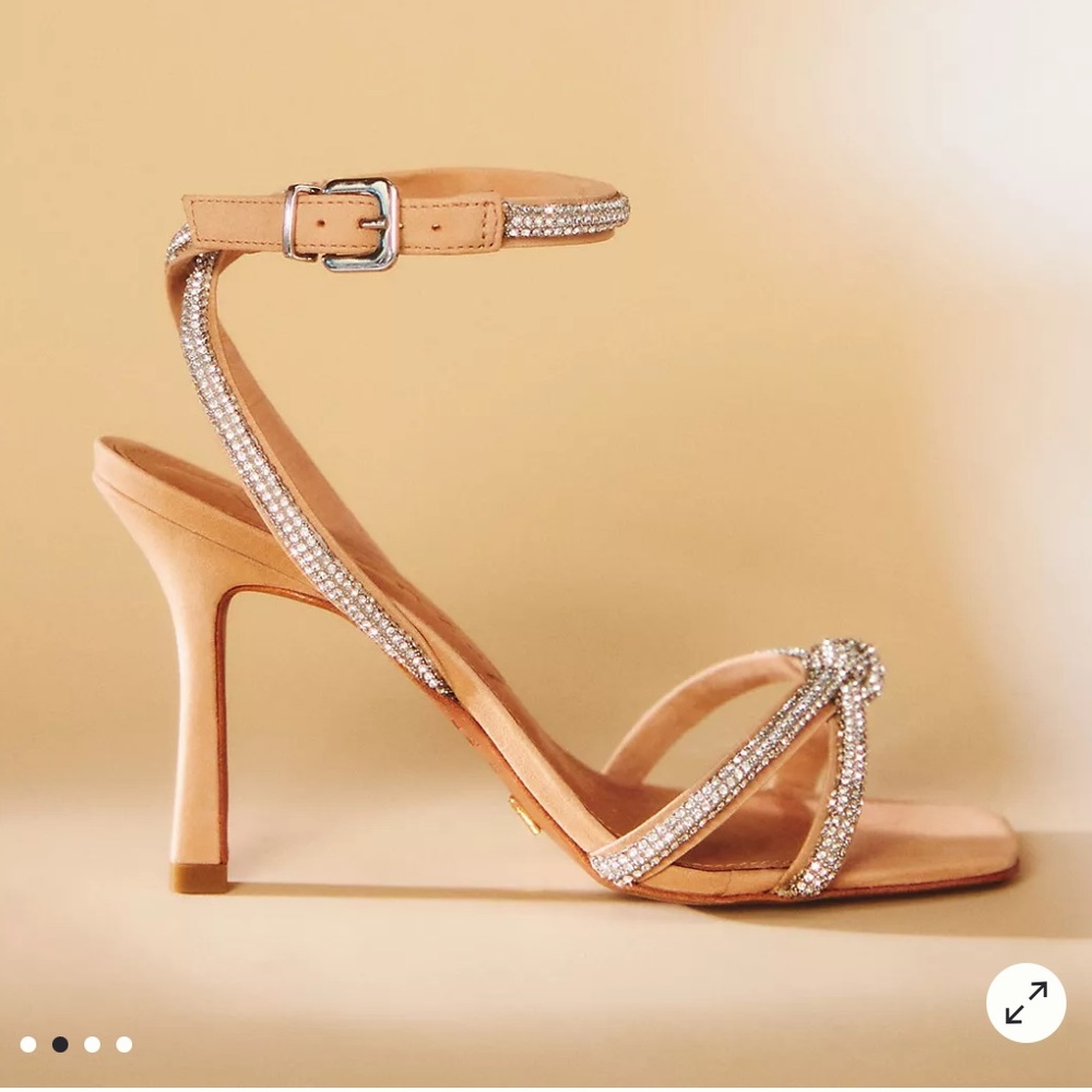 Vicenza Deena Crystal Heels Size 8